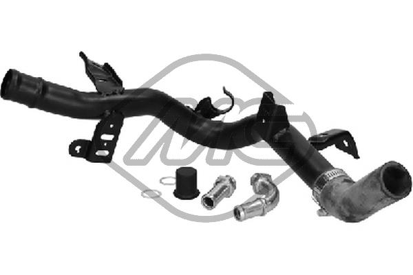 METALCAUCHO 03222 - Трубка системы охлаждения