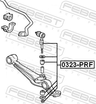 FEBEST 0323-PRF - Стойки стабилизатора