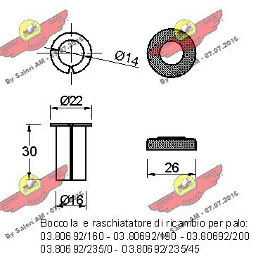 AUTOKIT 03.80693 - Натяжитель ремня генератора