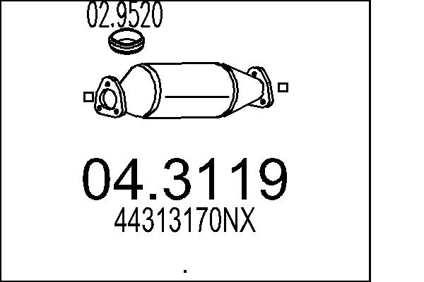 Катализатор (сажевый фильтр)