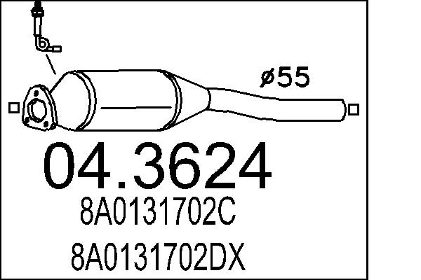 Катализатор (сажевый фильтр)