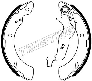 TRUSTING 044.029 - Барабанные колодки