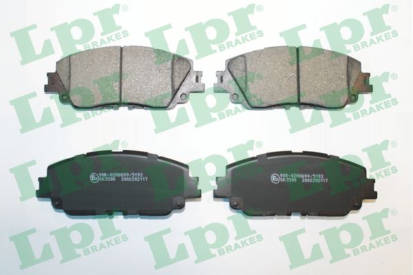 LPR 05P2117 - Тормозные колодки 