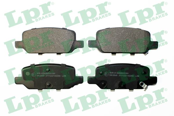 LPR 05P2266 - Тормозные колодки 