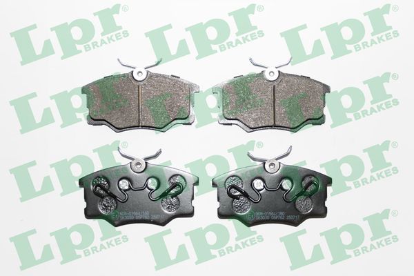 LPR 05P762 - Тормозные колодки 