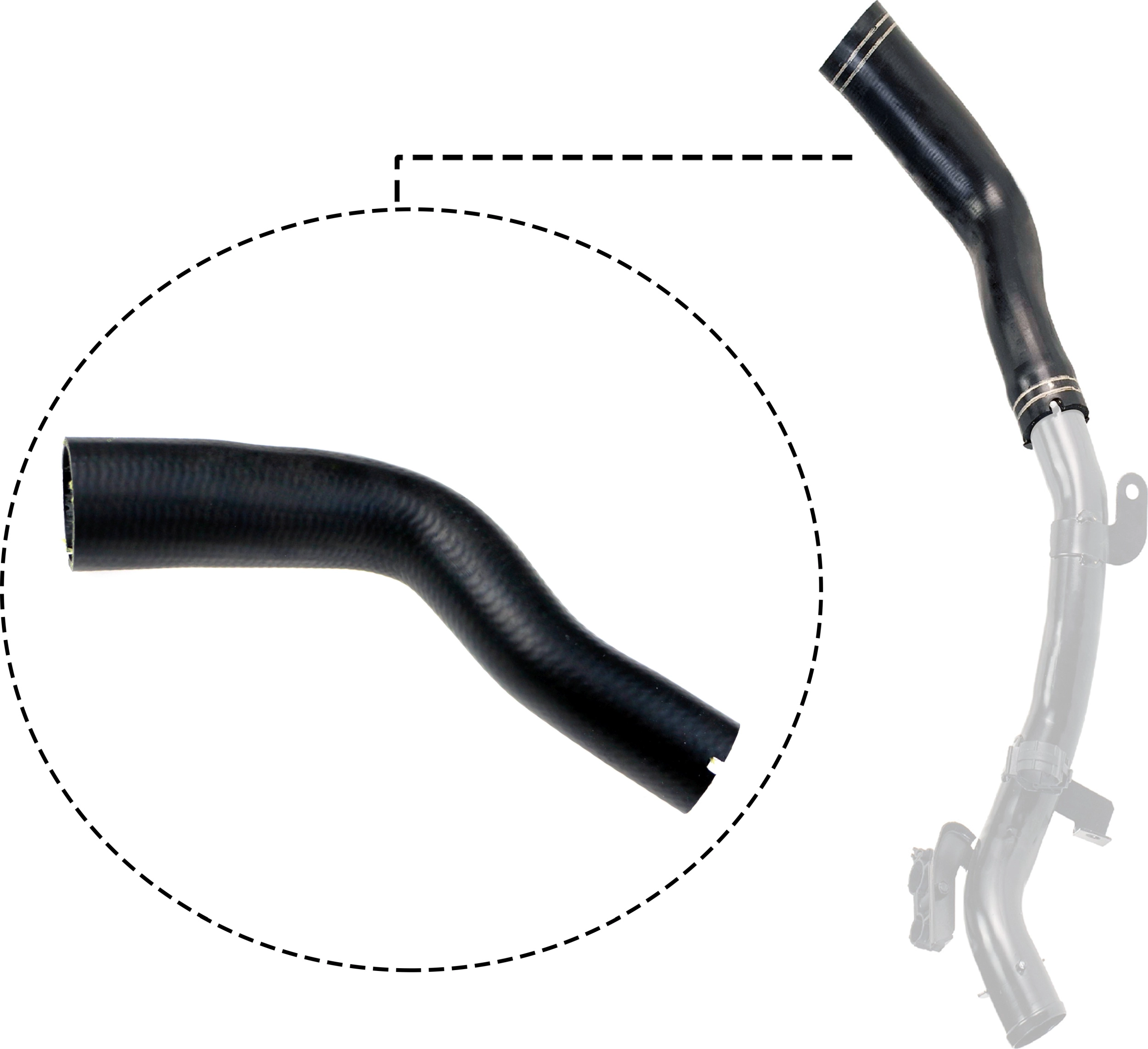 Патрубок турбины