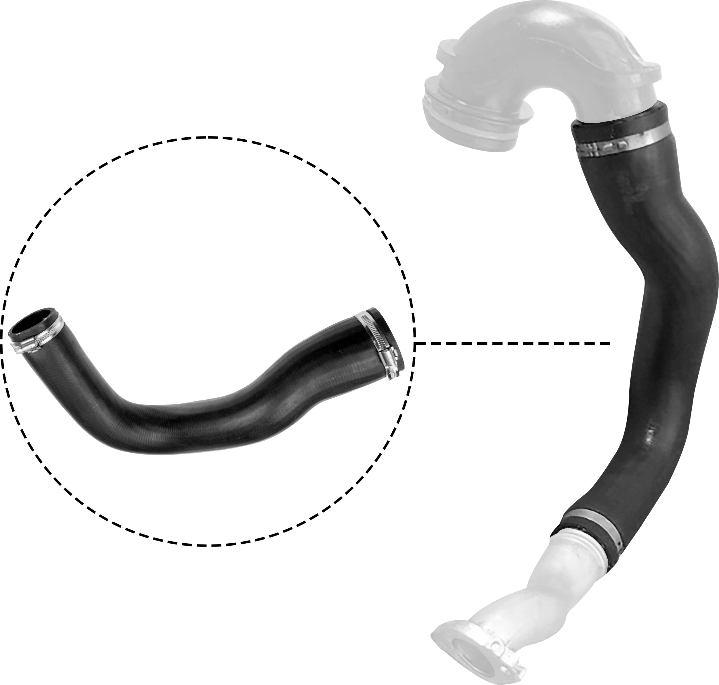 Патрубок турбины