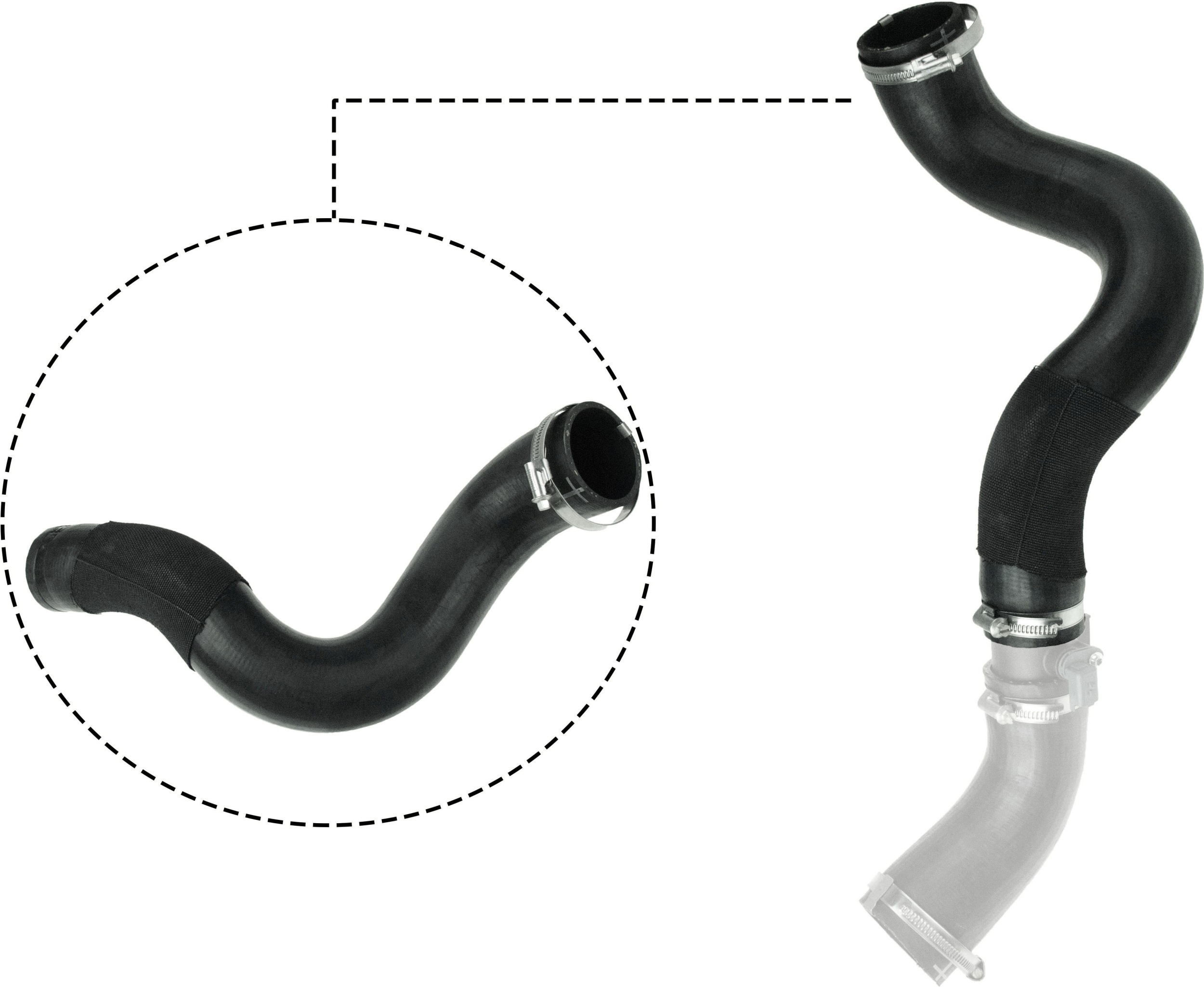 Патрубок турбины