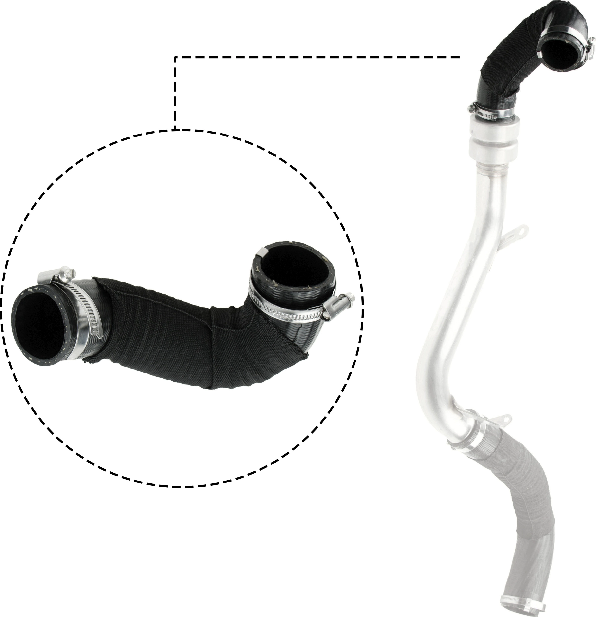 Патрубок турбины