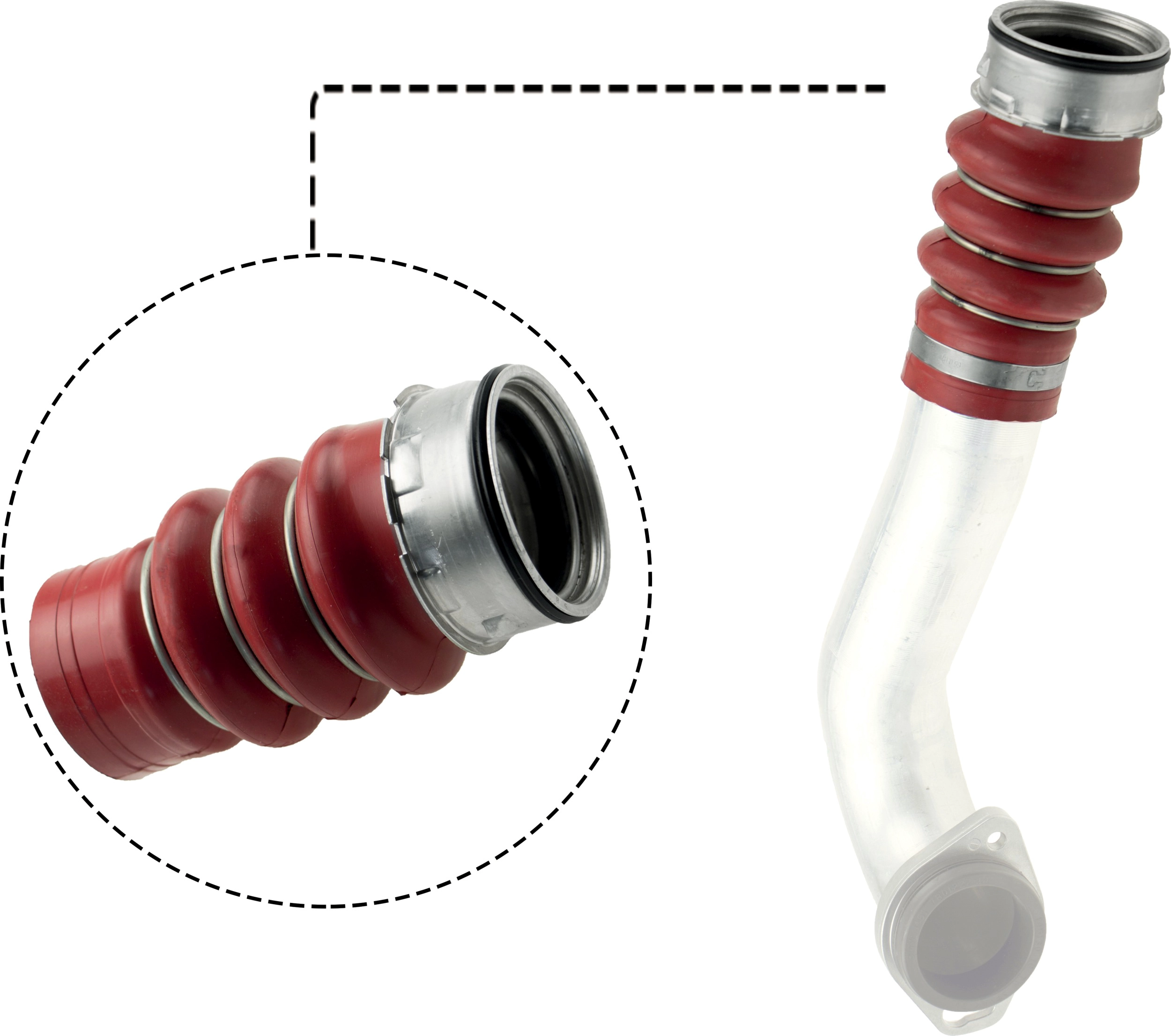 Патрубок турбины