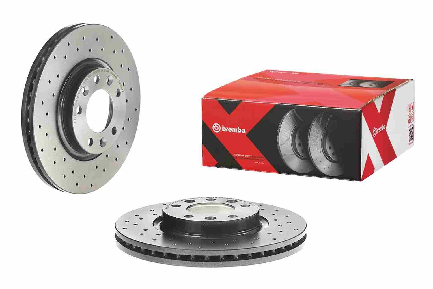 BREMBO 09.8303.1X - Тормозной диск XTRA LINE - Xtra