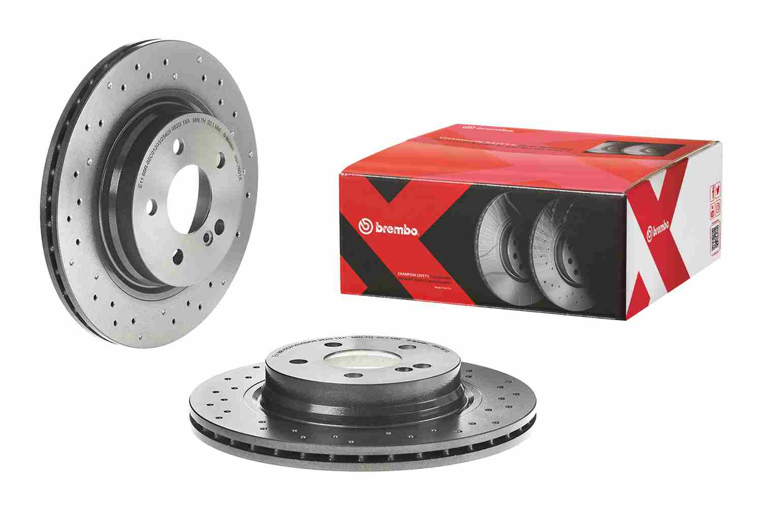 BREMBO 09.A760.1X - Тормозной диск XTRA LINE - Xtra