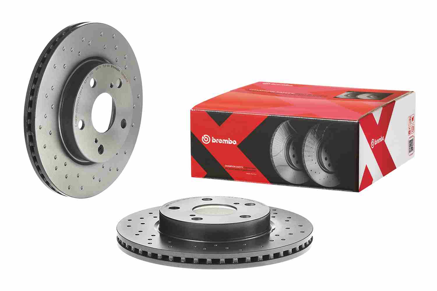 BREMBO 09.A864.1X - Тормозной диск XTRA LINE - Xtra