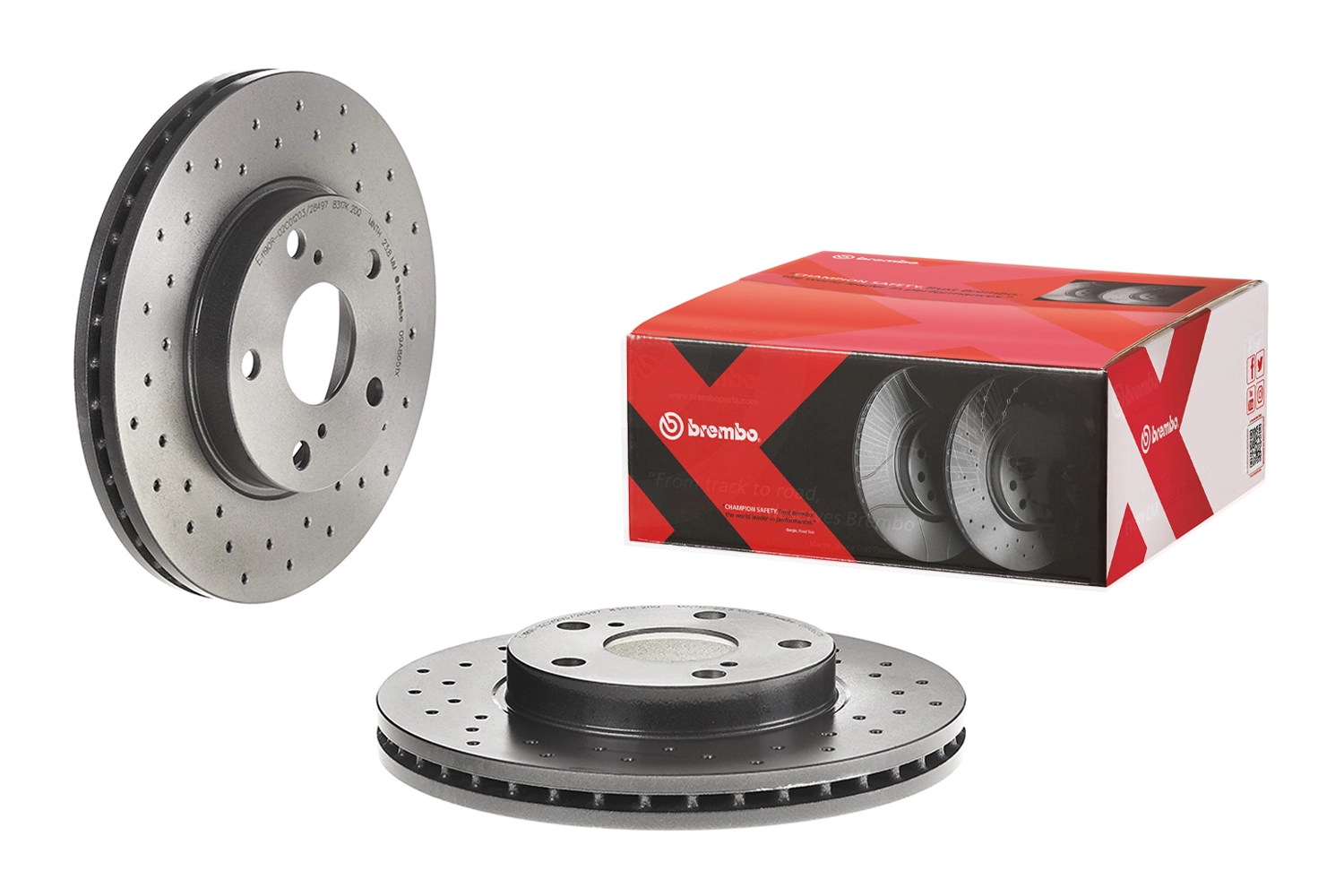 BREMBO 09.A865.1X - Тормозной диск XTRA LINE - Xtra