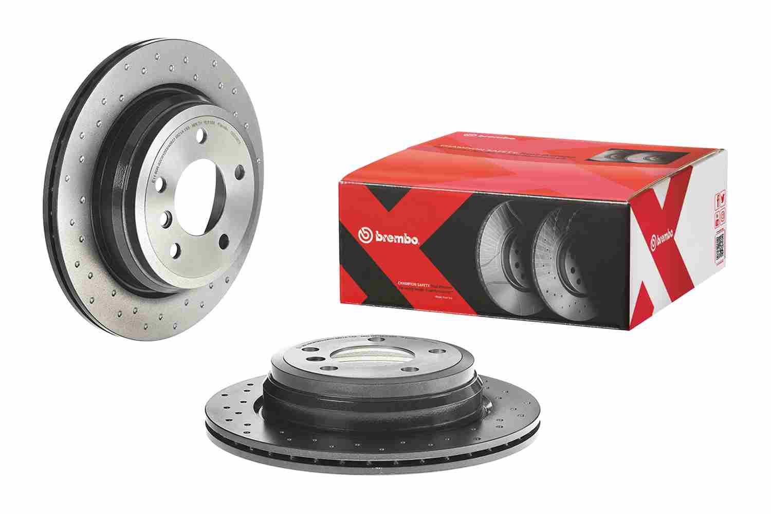 BREMBO 09.B338.2X - Тормозной диск XTRA LINE - Xtra