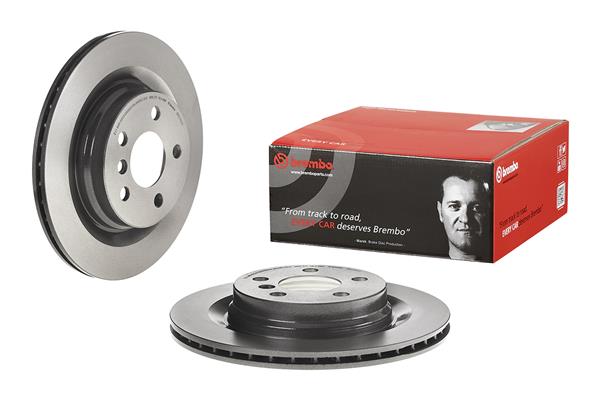 BREMBO 09.C743.11 - Тормозной диск PRIME LINE - UV Coated