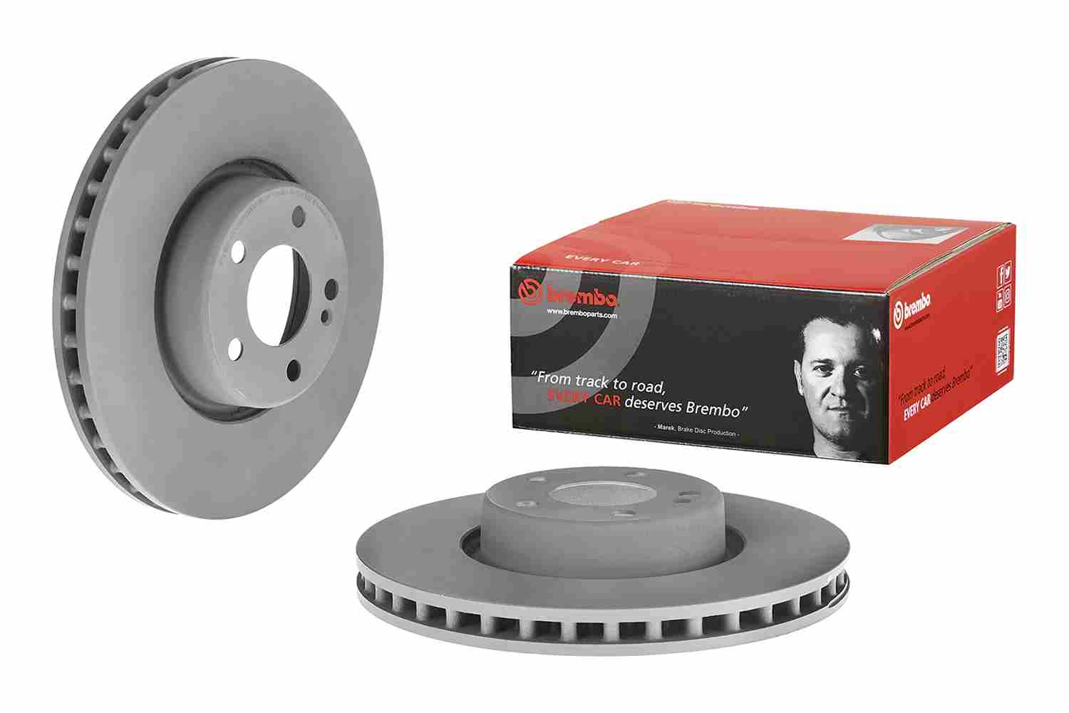 BREMBO 09.D527.13 - Тормозной диск PRIME LINE - Co-Cast
