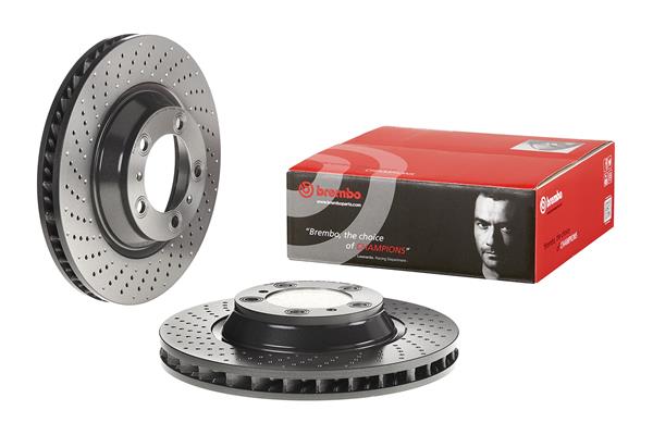 BREMBO 09.D932.11 - Тормозной диск PRIME LINE - UV Coated