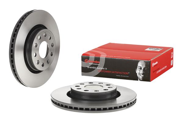 BREMBO 09.E127.11 - Тормозной диск PRIME LINE - UV Coated