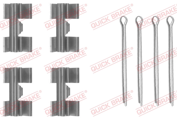Ремкомплект тормозных колодок