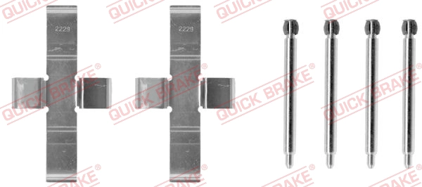 OJD (QUICK BRAKE) 109-1004 - Ремкомплект тормозных колодок