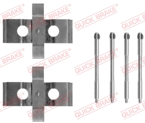 Ремкомплект тормозных колодок