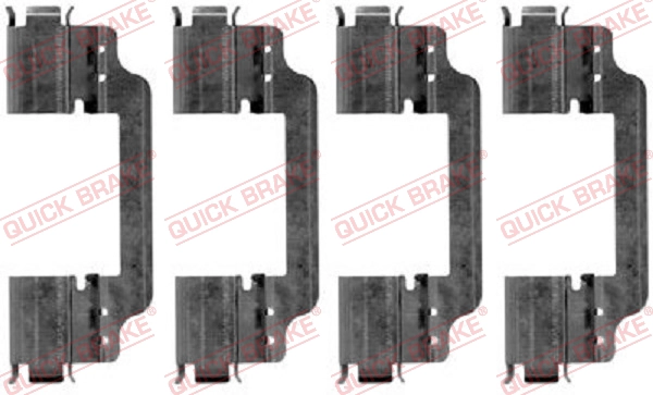 OJD (QUICK BRAKE) 109-1871 - Ремкомплект тормозных колодок