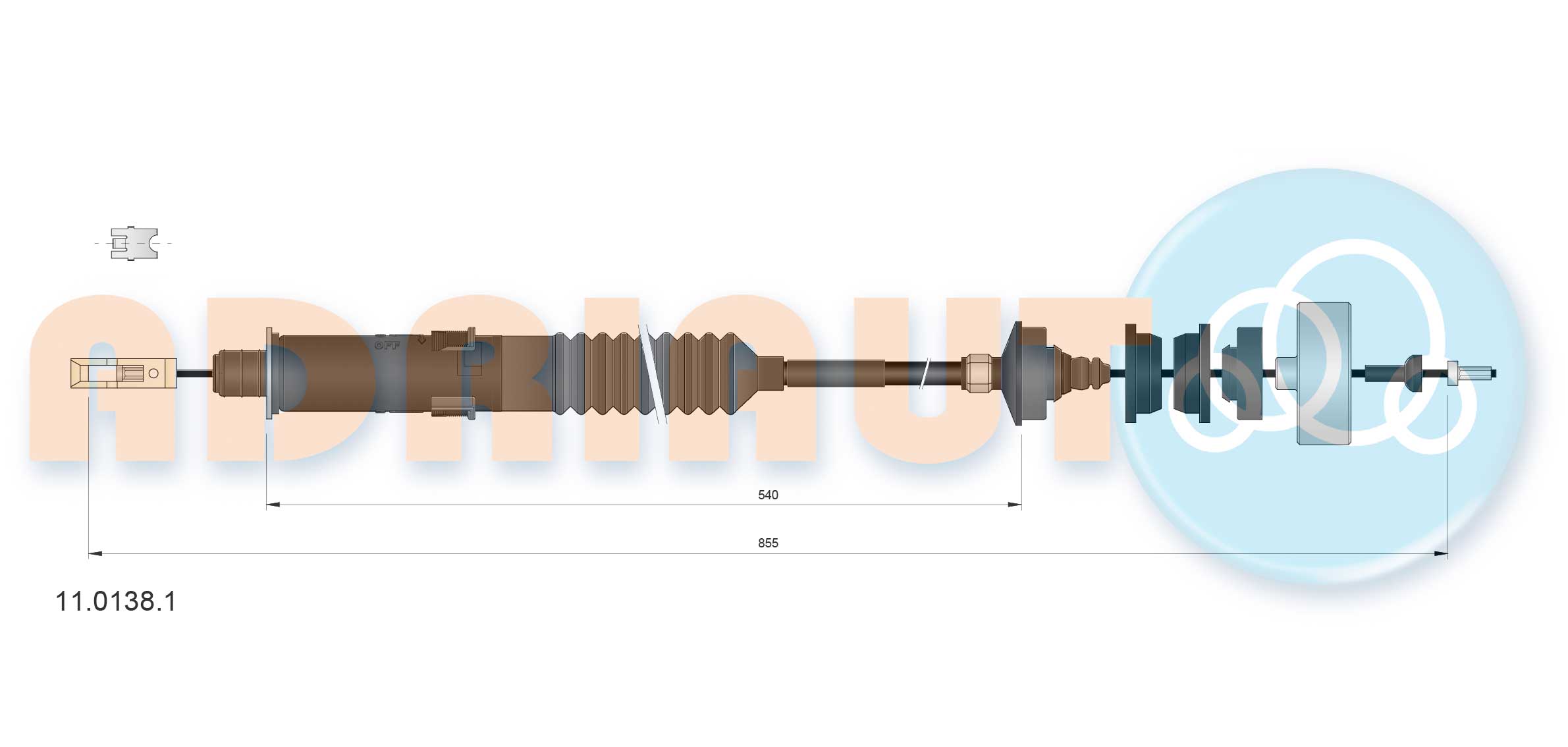 Трос сцепления