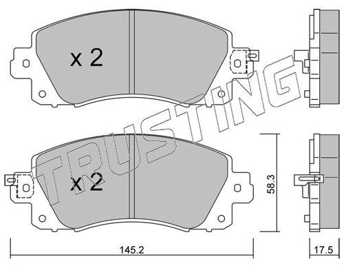 Тормозные колодки 