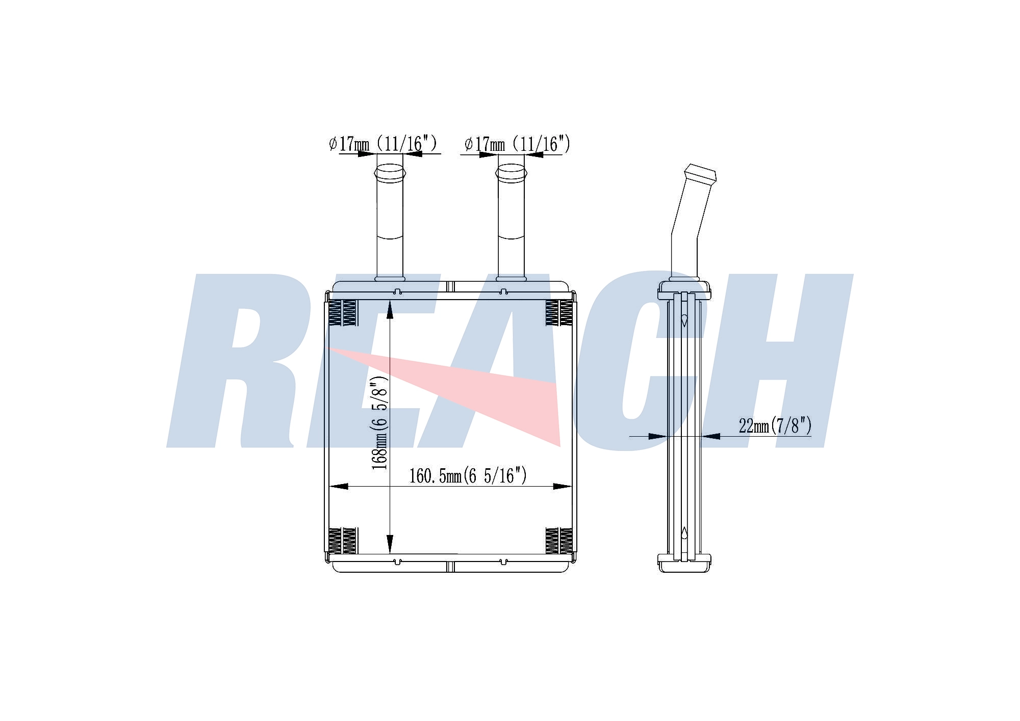 Радиатор печки