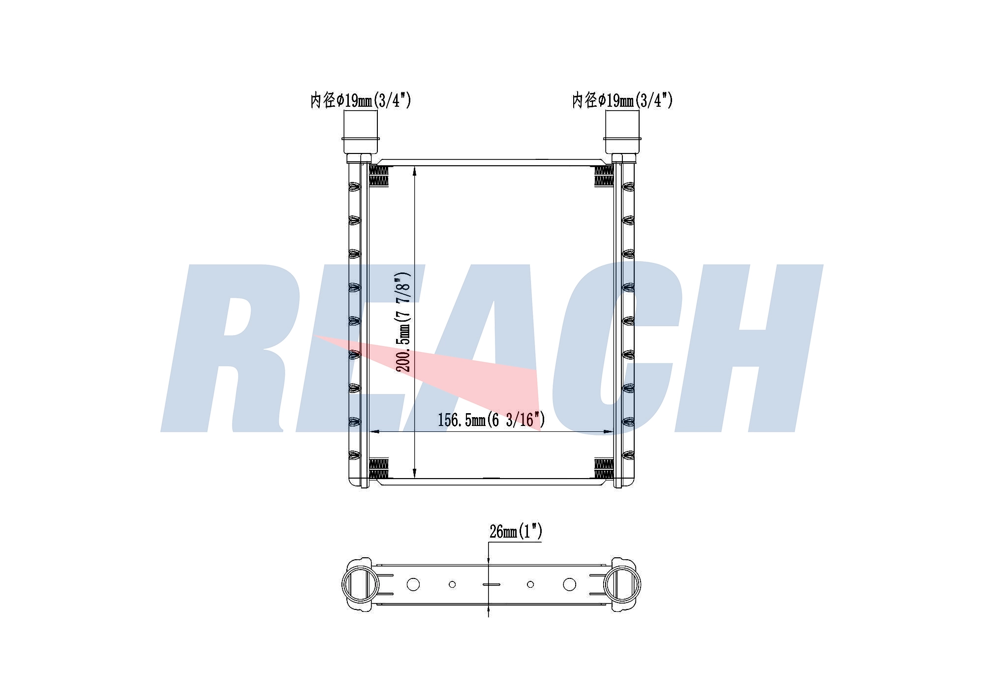 Радиатор печки