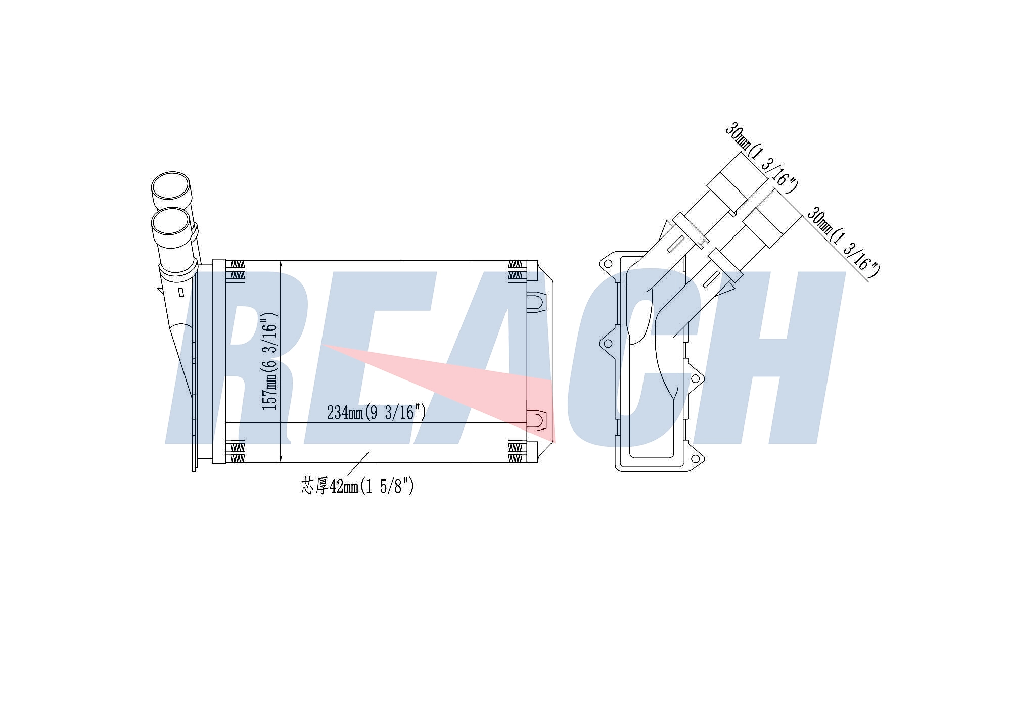 Радиатор печки