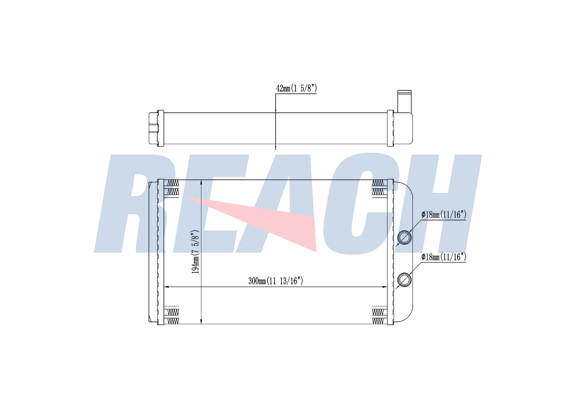 Радиатор печки