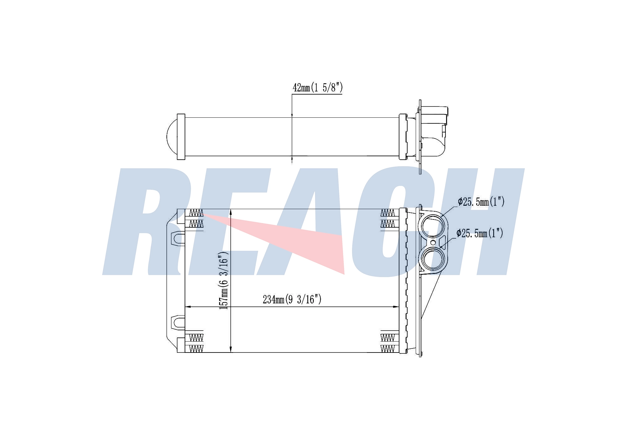 Радиатор печки