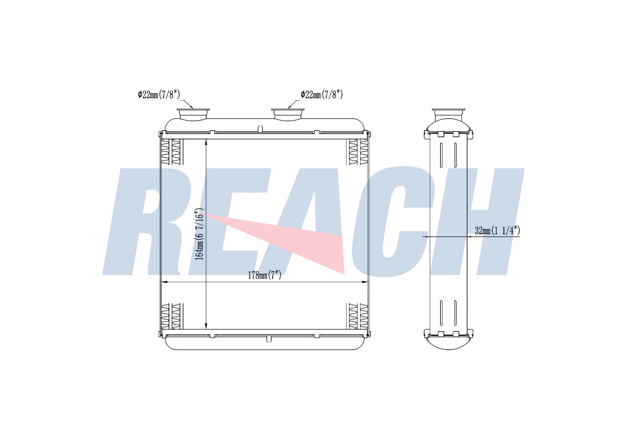 Радиатор печки