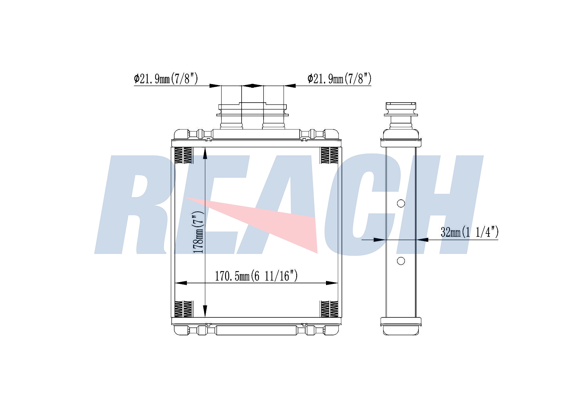 Радиатор печки