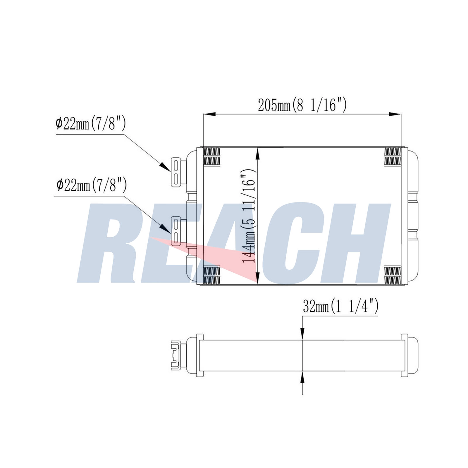 Радиатор печки