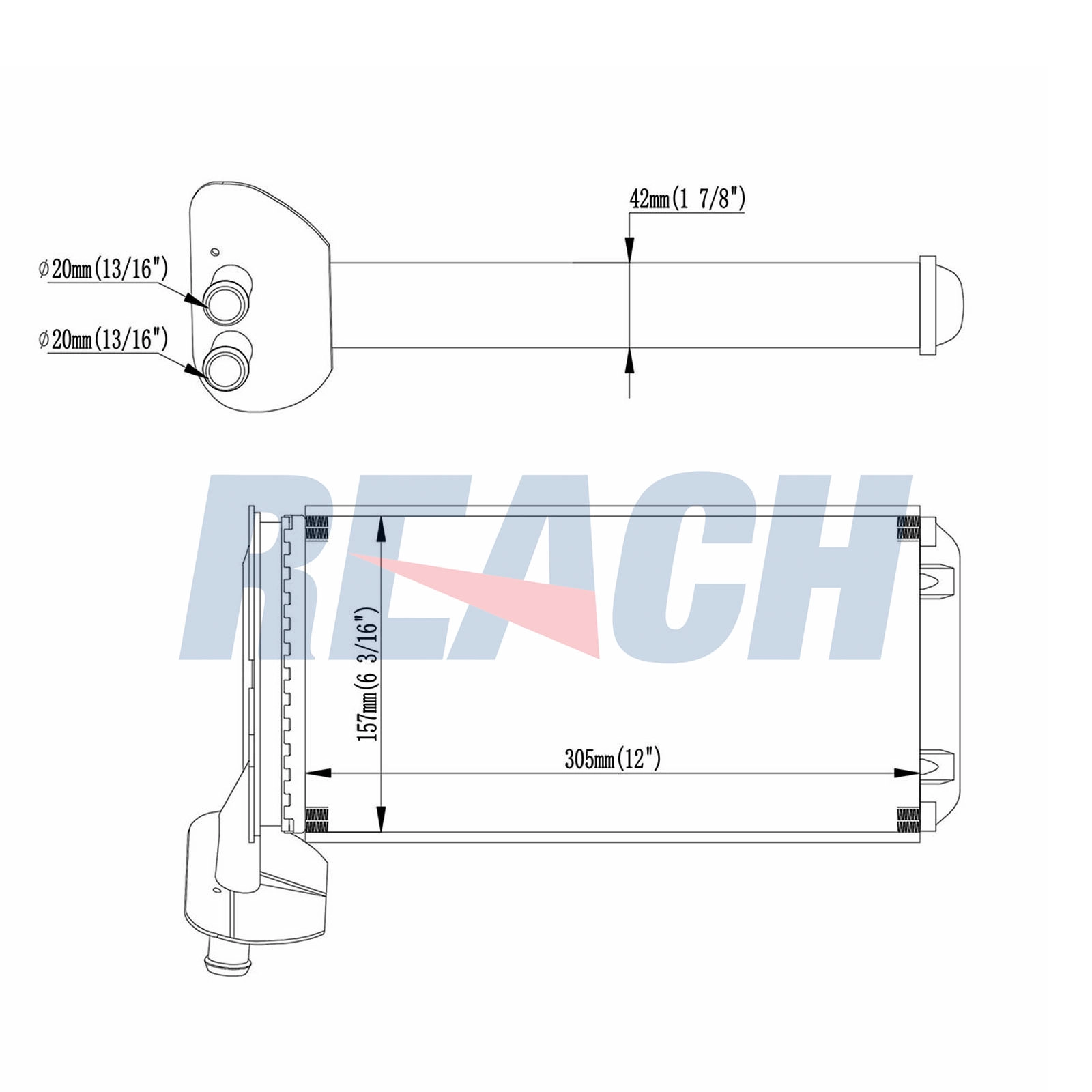 Радиатор печки