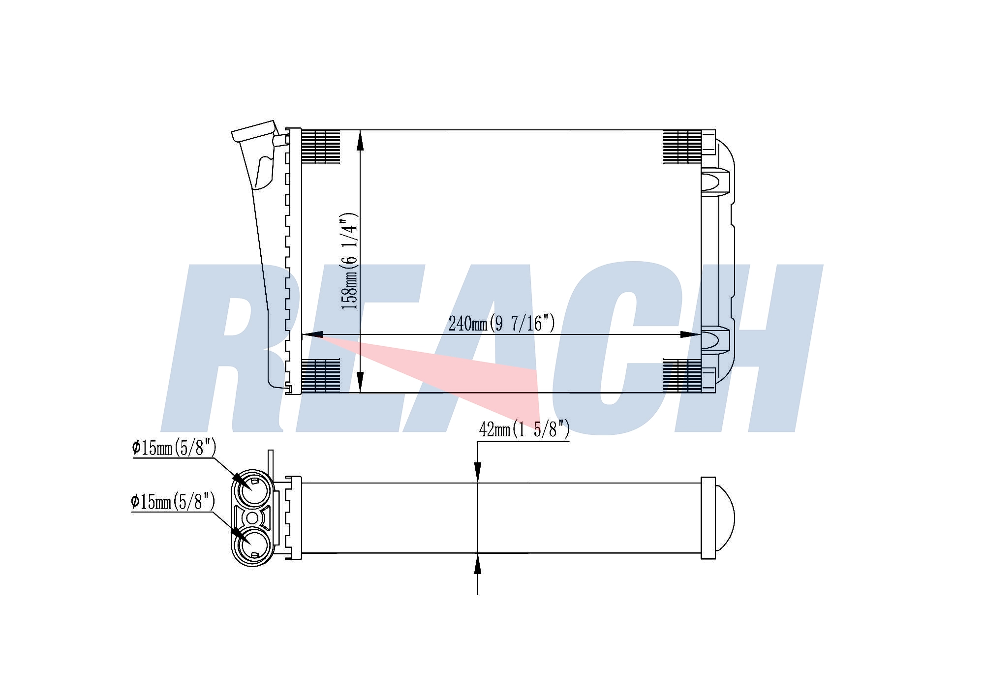 Радиатор печки