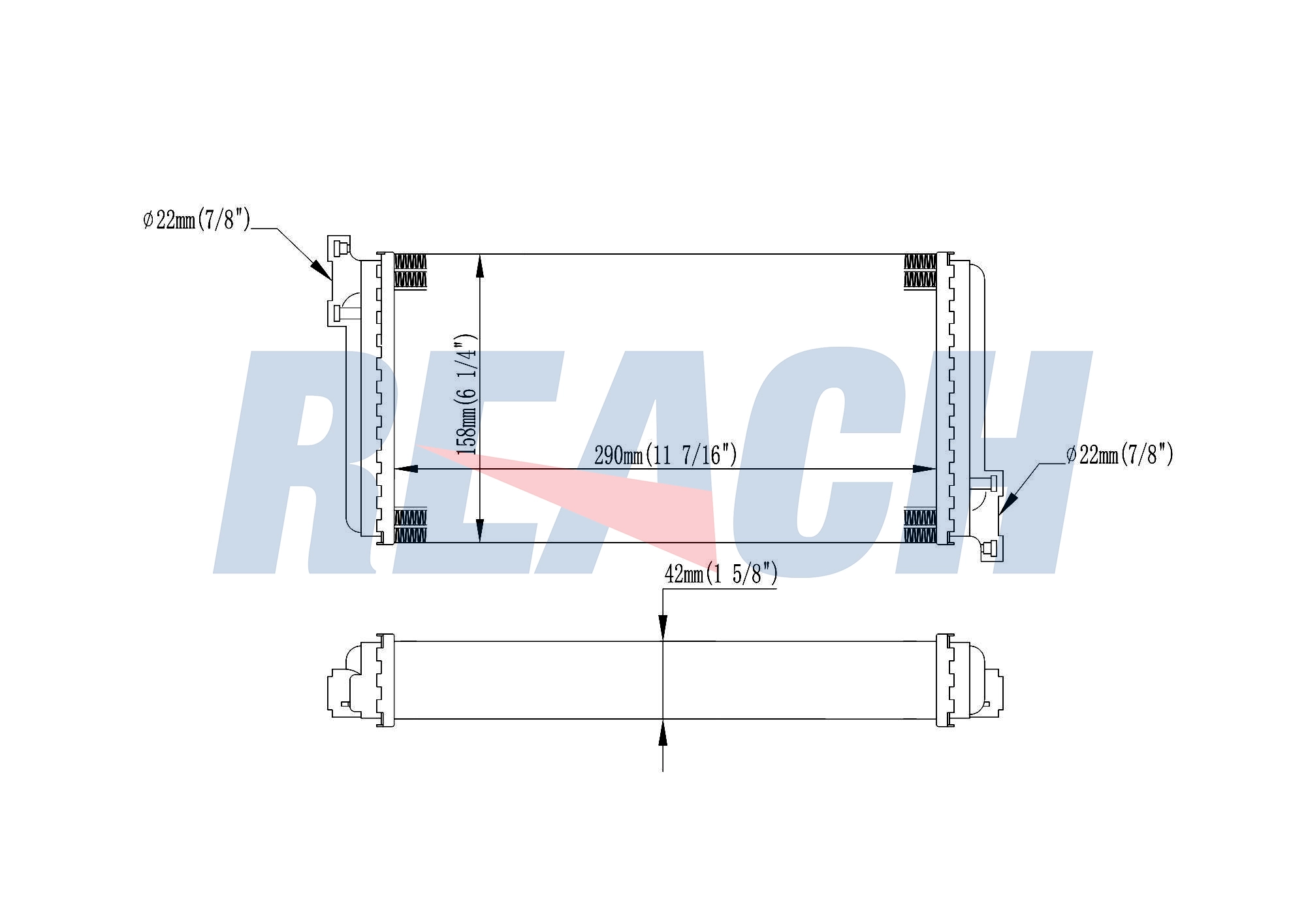 Радиатор печки