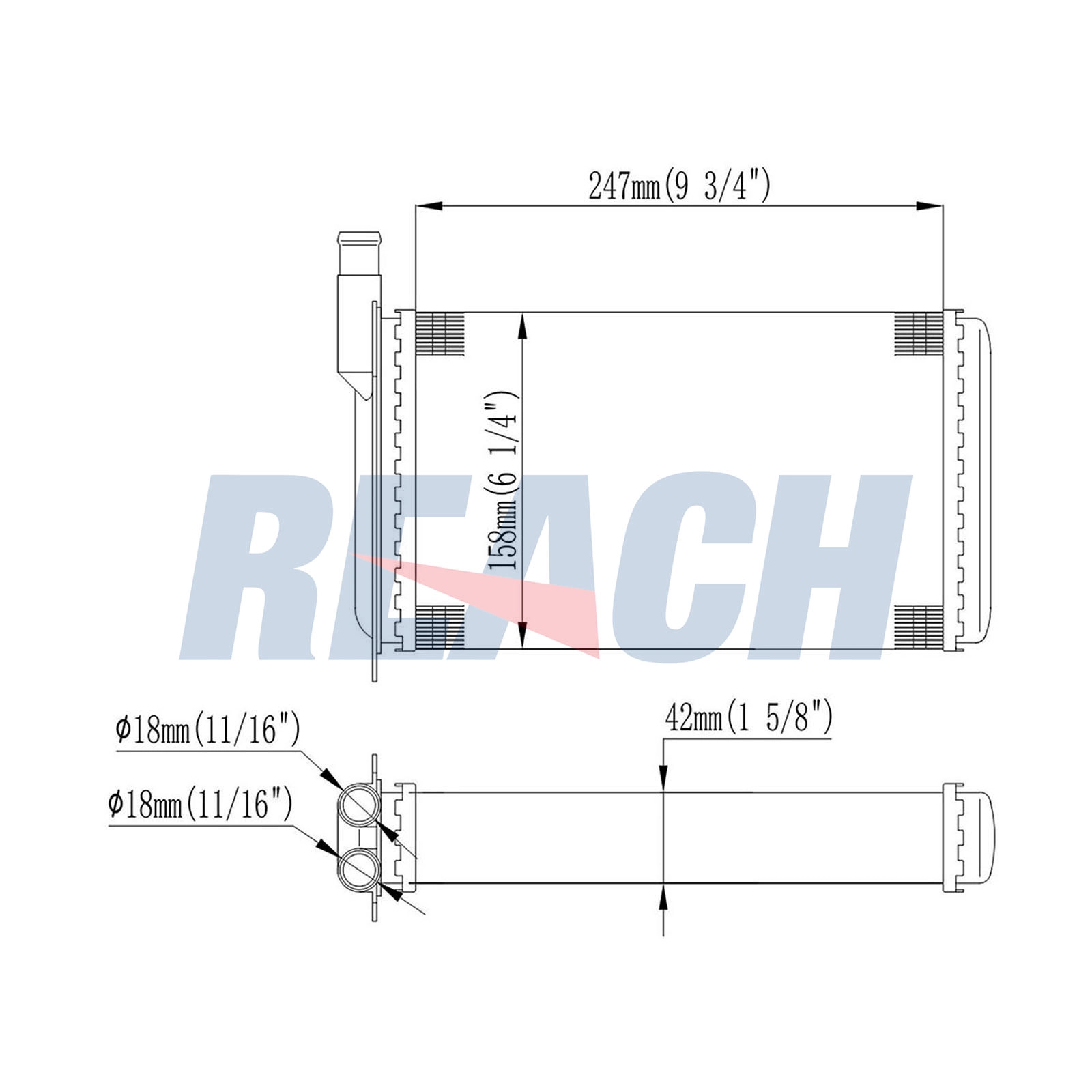 Радиатор печки