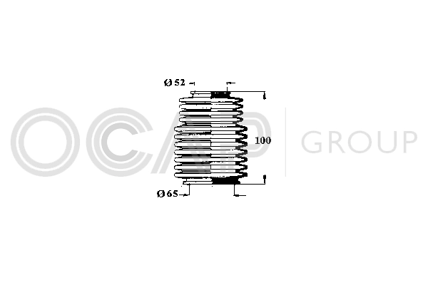 Пыльник рулевой рейки