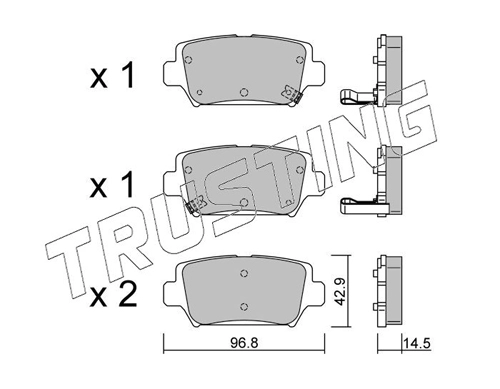 Тормозные колодки 