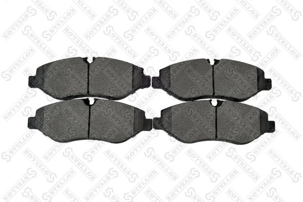 STELLOX 1256 000B-SX - Тормозные колодки 