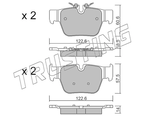 Тормозные колодки 