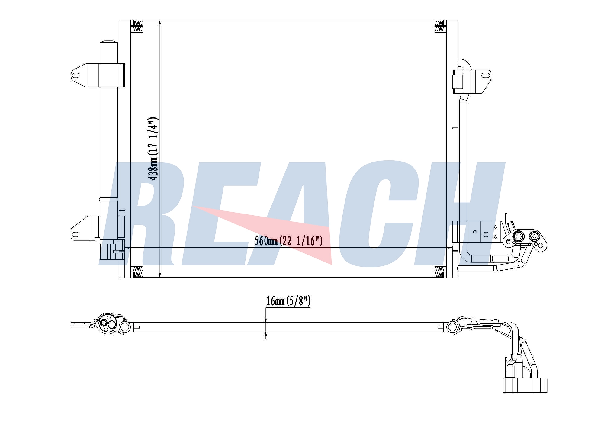 Радиатор кондиционера