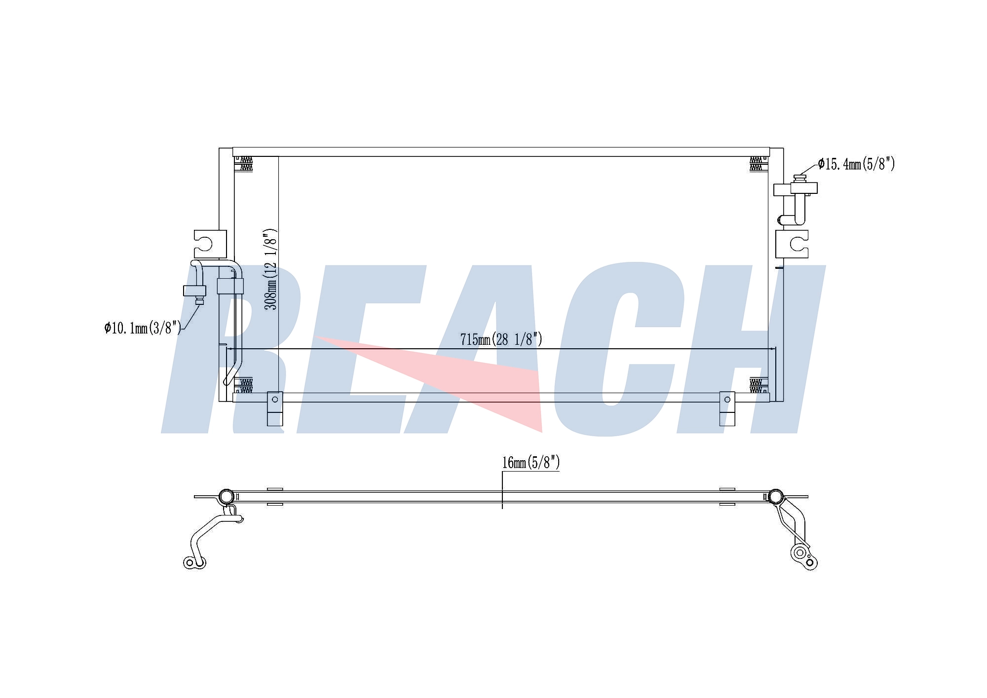 Радиатор кондиционера