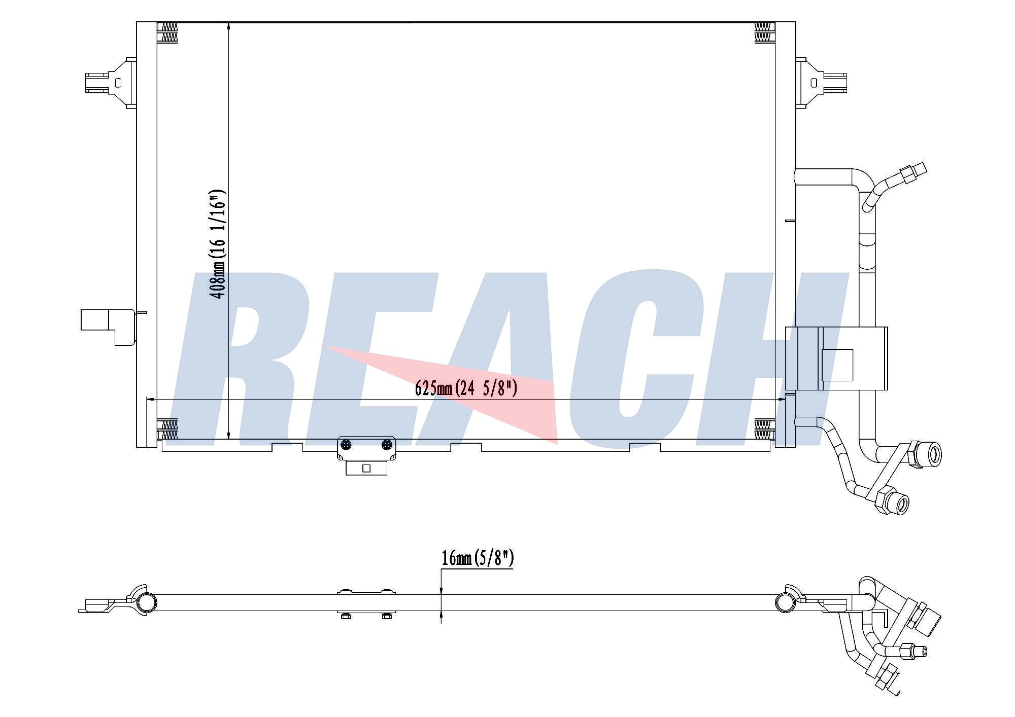 Радиатор кондиционера