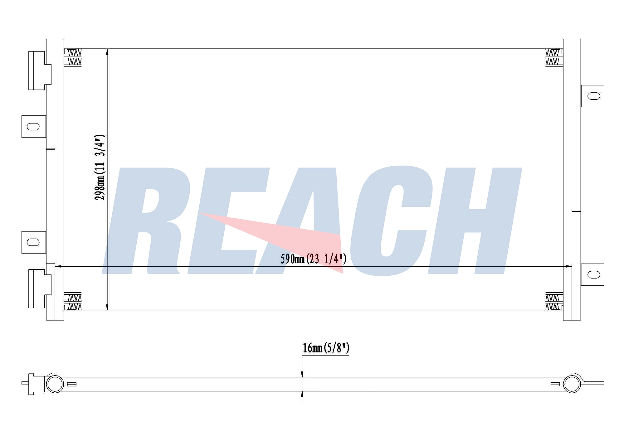 Радиатор кондиционера