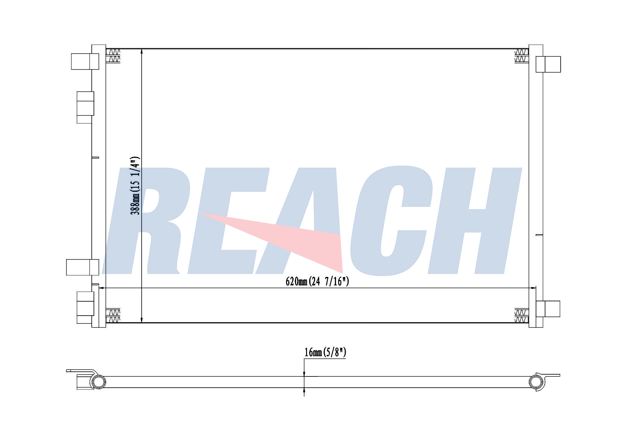 Радиатор кондиционера